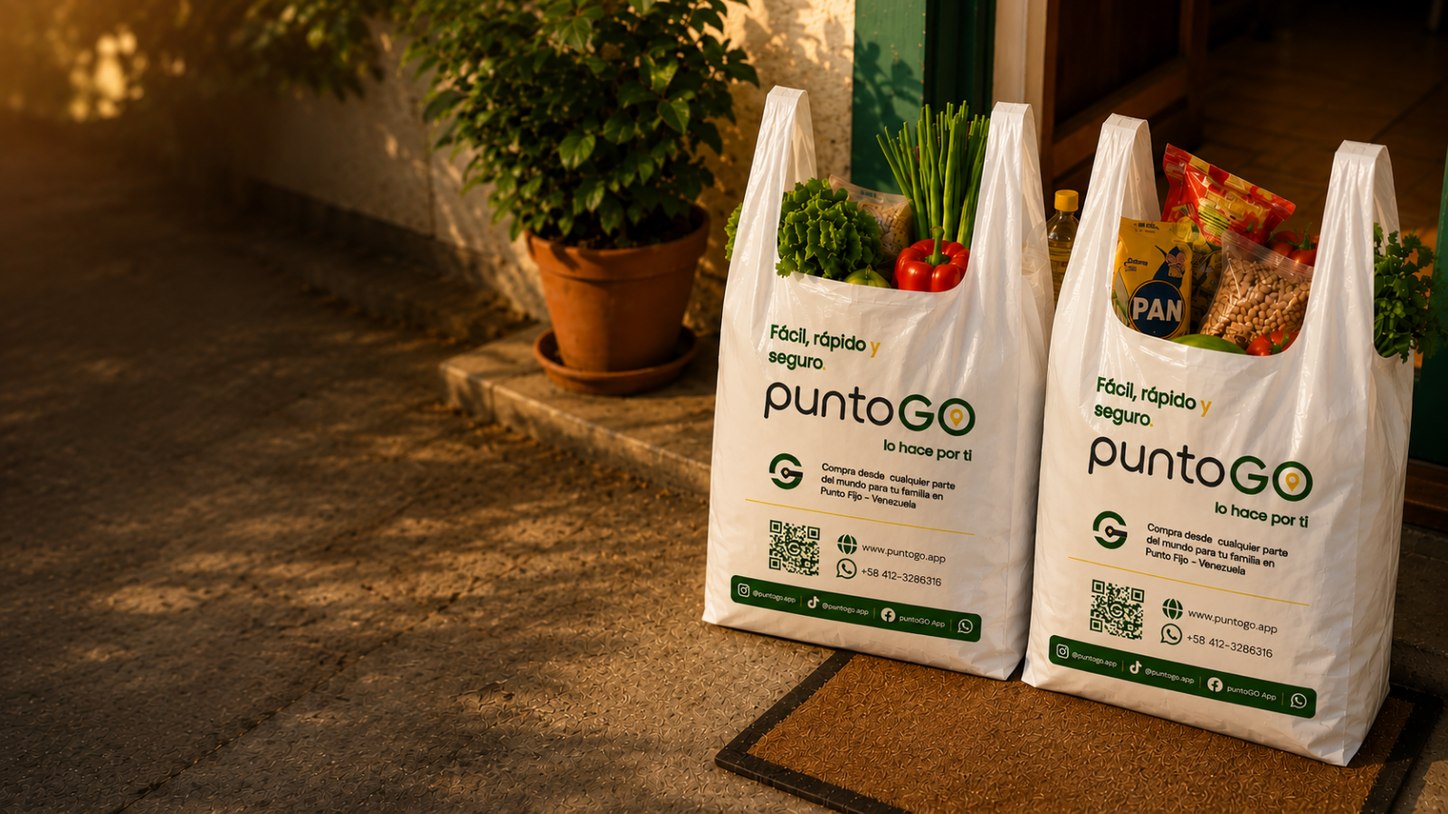 Delivery de mercado puntoGO en Punto Fijo
