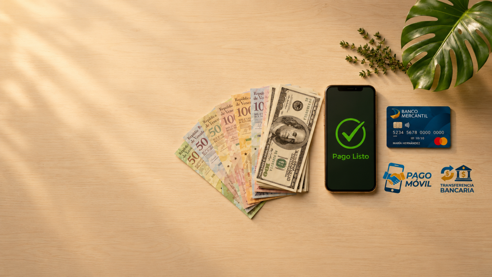Métodos de pago disponibles en puntoGO